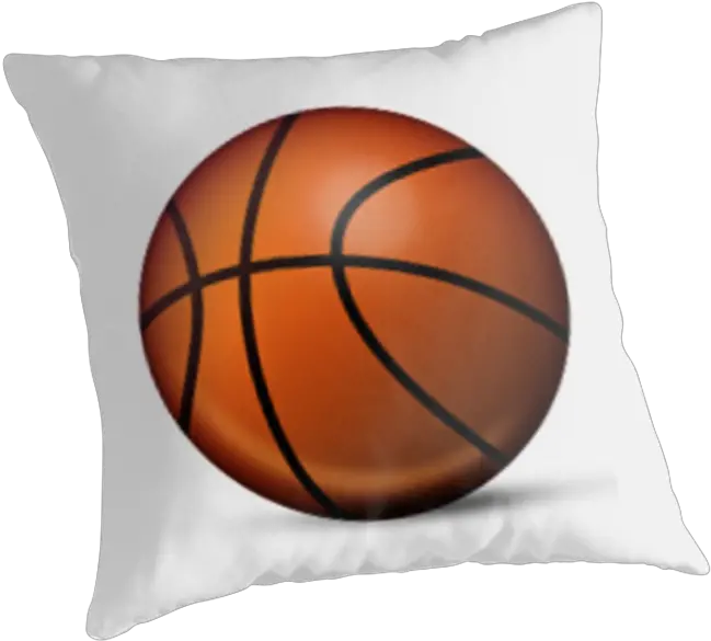 Basketball Throw Pillows For Basketball Png Basketball Emoji Png