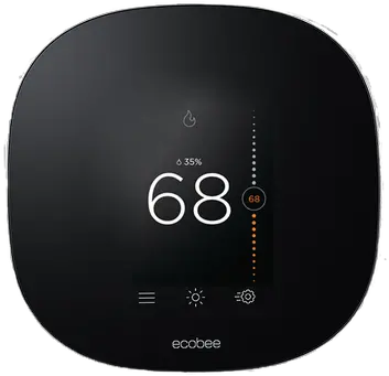 Ecobee3 Lite Smart Thermostat Dot Png Eyeball Icon On Samsung