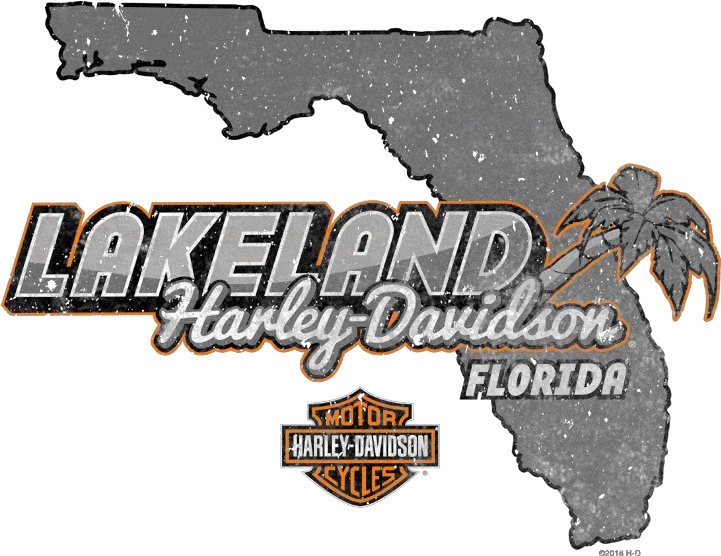 Motorclothes Lakeland Harley Davidson Florida Poster Png Harley Logo Png