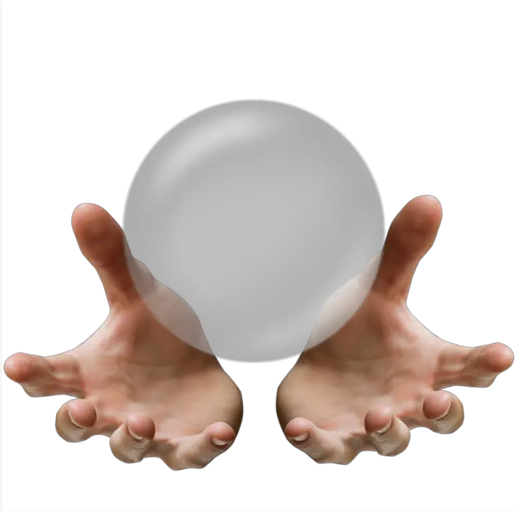Download Hands Ball Crystalball Crystal Mãos Png Crystal Ball Png