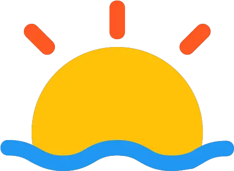 Weather Forecast Sunrise Sunset Sun Free Icon Icon Png Sunset Icon