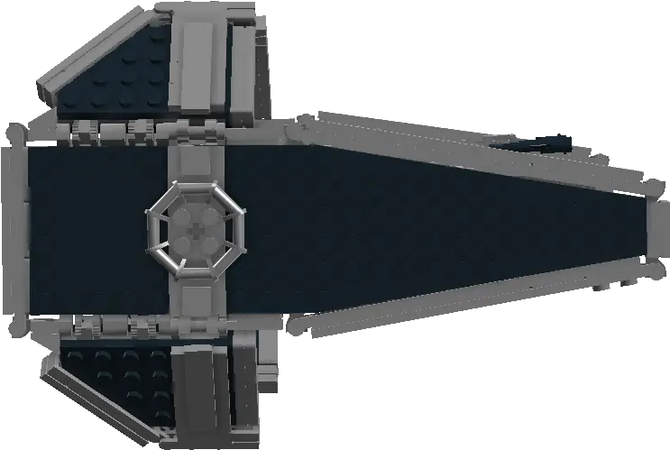 Lego Ideas Tie Aggressor Scale Model Png Tie Fighter Png
