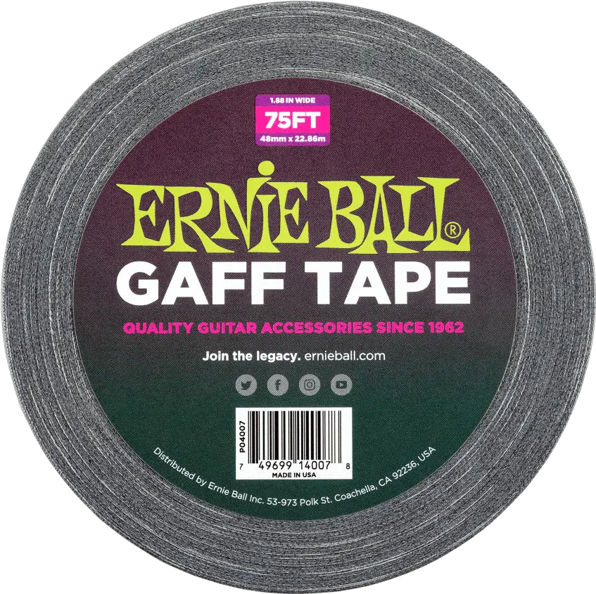 Gaff Tape Ernie Ball Ernie Ball Png Duck Tape Png