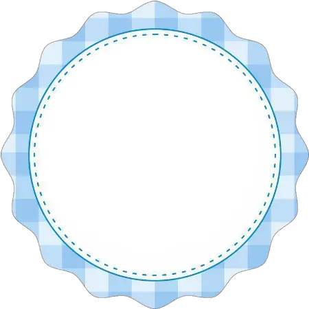 Cute Label Png Plaid Circle Round Cute Tag Label Decorative Label Png