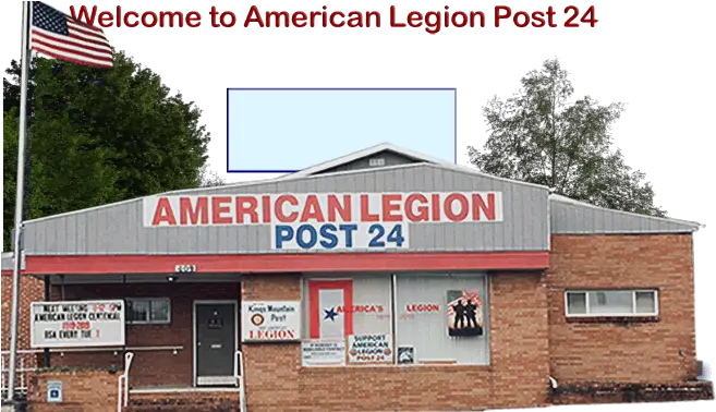 American Legion Tennessee Post 24 Flagpole Png American Legion Png