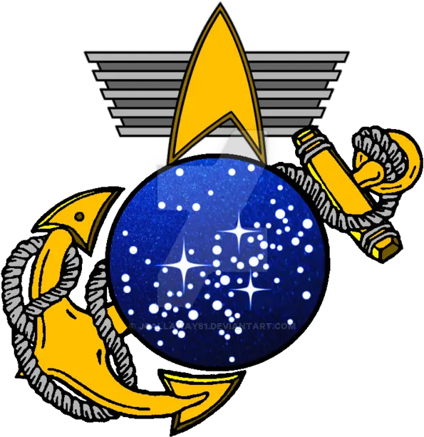 Star Trek United Federation Of Planets Eagle Globe And Anchor Png United Federation Of Planets Logo