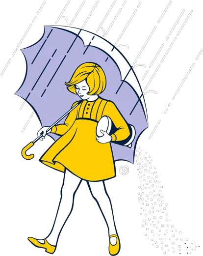 Distributor Since Distribution Management Umbrella Girl Morton Salt Girl Over The Years Png Salt Shaker Transparent Background