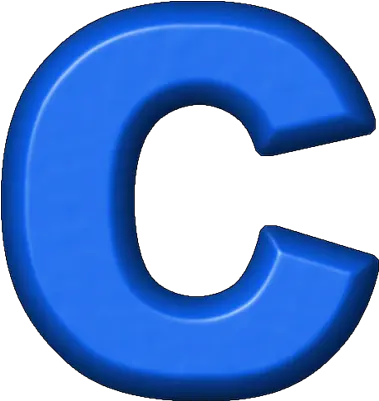 Blue Refrigerator Magnet C Clip Art Letter C Full Size Letra C Azul Png Letter C Png
