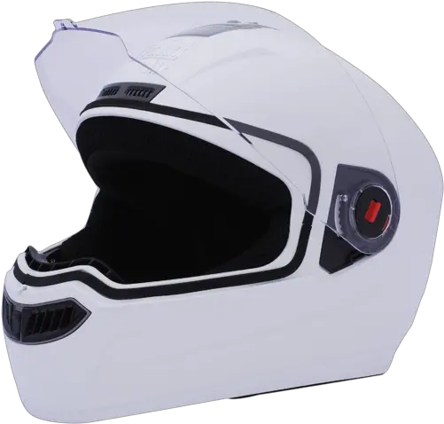 Steelbird Sba 1 Air Glossy Full Face Isi Helmet White M Steelbird Sba 1 Helmet Png Motorcycle Helmet Png