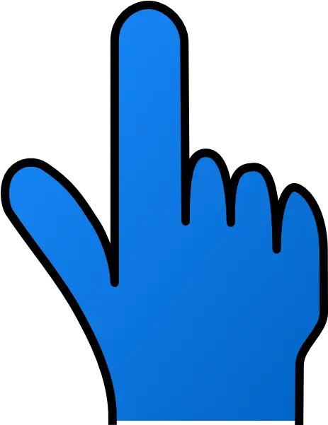 Pointing Finger Without Shade Clip Art Vector Blue Hand Pointing Clip Art Png Hand Pointing Png