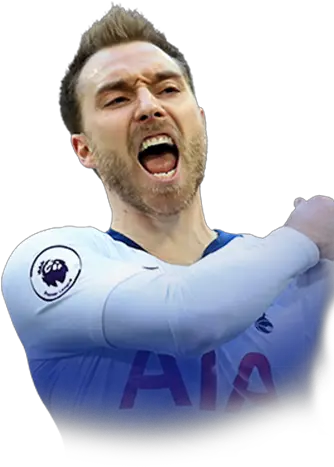 Christian Eriksen Tots Fifa 19 96 Rated Futwiz Eriksen Fifa 19 Tots Png Fifa 19 Logo