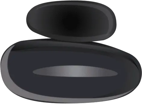 Spa Black Stones Solid Png Stones Png