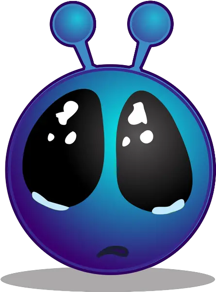 Ab Alien Bleu En Pleurs Green Alien Face Emoji 444x600 Free Download Of Alien Png Alien Emoji Png