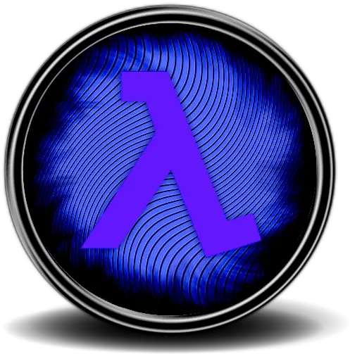 Steam Community Blue Shift Alternative Icon Emblem Png Half Life Logo