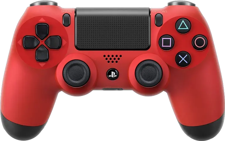 Playstation Controller Png 5 Image Red Dualshock 4 Playstation Controller Png