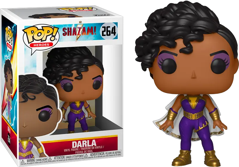 Download Shazam 2019 Darla Funko Pop Funko Pop Darla Shazam Png Shazam Png