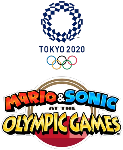 Mario U0026 Sonic Mario Sonic At The Olympic Games Png Mario Logo Transparent