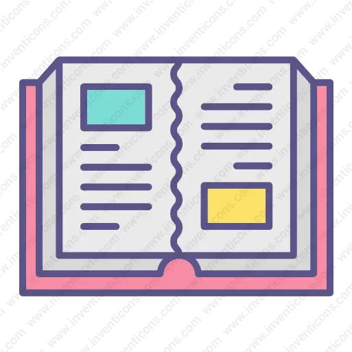 Download Open Book Vector Icon Inventicons Png Rule