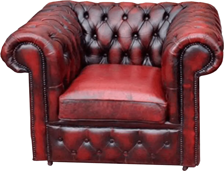 Chesterfield Armchair Leather Furniture Leather Chair Transparent Background Png Leather Png