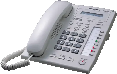 Kx Panasonic Kx T7665 Png Telephone Transparent
