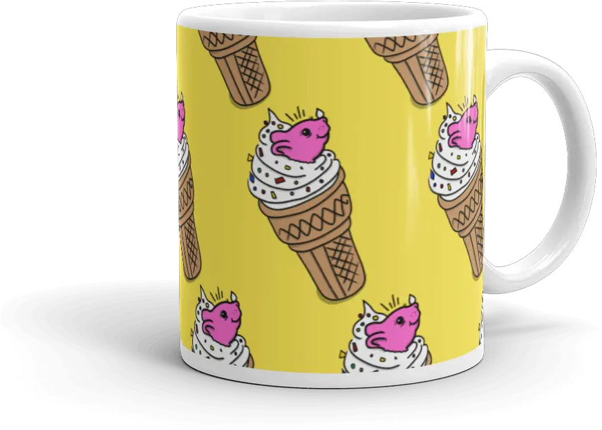 Adorable Colorful Pink Hamster Mug Magic Mug Png Pichu Icon