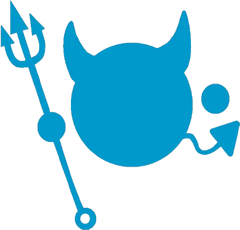 Blue Devil Devil Blue Png Devil Logo