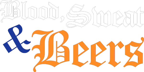 Blood Sweat Beers Old English Letter B Png Blood Trail Png