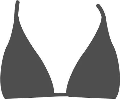 Grey Bikini Top Brassiere Png Top Png