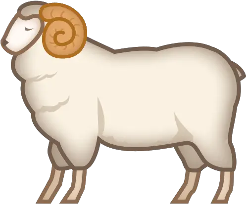 Goat Emoji Transparent Png Clipart Emoji Ram Goat Emoji Png