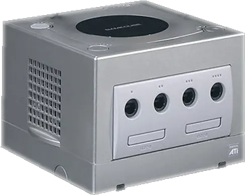 Download Nintendo Gamecube Silver Electronics Png Gamecube Png