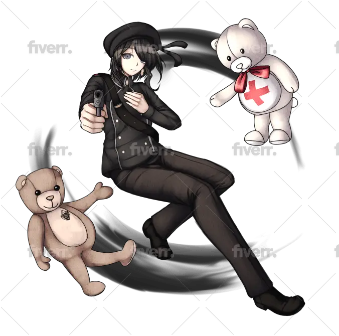 Do Danganronpa Style Art For You Fictional Character Png Dangan Ronpa Icon