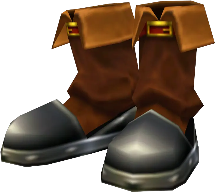 Inventory Time Iron Boots Ocarina Of U2013 Game Zelda Ocarina Iron Boots Png Ocarina Of Time Png