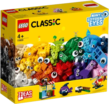 Lego Classic Bricks And Eyes 11003 Lego Classic Png Lego Block Png