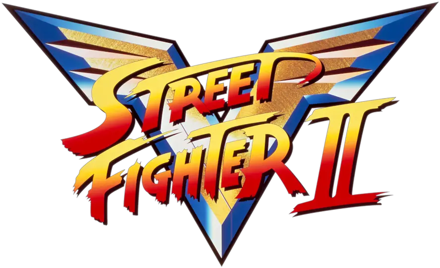 V Street Fighter Logo Png V Street Fighter 2 Logo