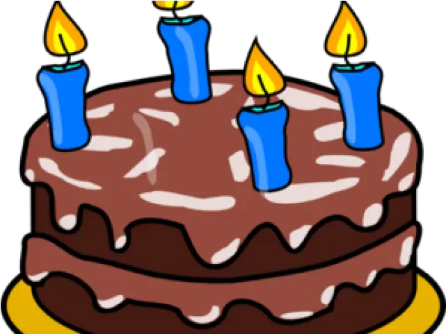 Download Clipart Birthday Cake Birthday Cake 5 Candles Png Birthday Cake Transparent Background