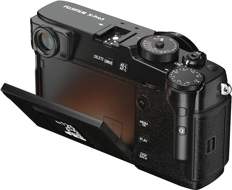 Fujifilm X Pro3 Cameras Fujifilm Digital Camera X Series Fujifilm X Pro3 Body Png Camera Screen Png