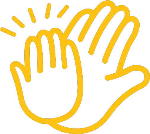 A Look Illustration Png High Five Png