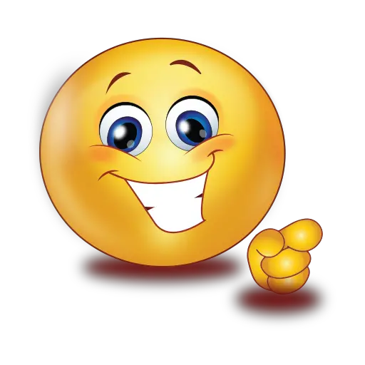 Happy Pointing Finger Emoji You Pointing Finger Emoji Png Finger Emoji Png