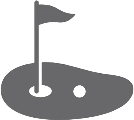 Contact Clipart Black And White Golf Hole Png Golf Icon Vector
