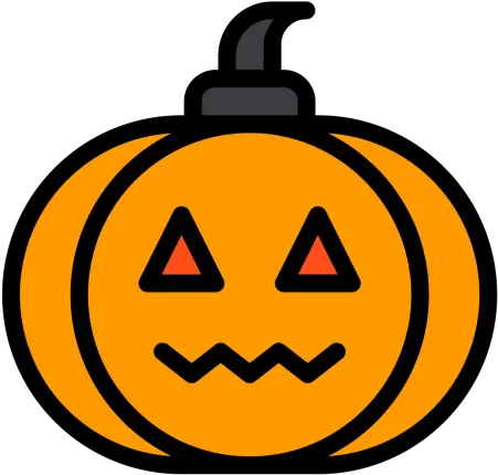 Pumpkin Icon Of Colored Outline Style Available In Svg Png Scary Pumpkin Png