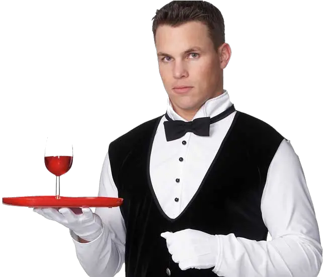 Waiter Png Pic Halloween Costumes For Men Waiter Png