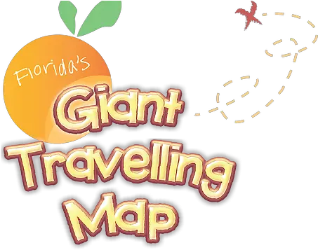 Floridau0027s Giant Travelling Map Home Clip Art Png Florida Map Png