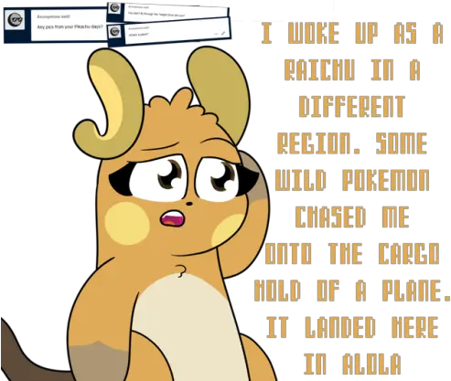 Asksoniaraichu Ask Sonia Raichu Tumblr Blog Tumgir Cartoon Png Raichu Png