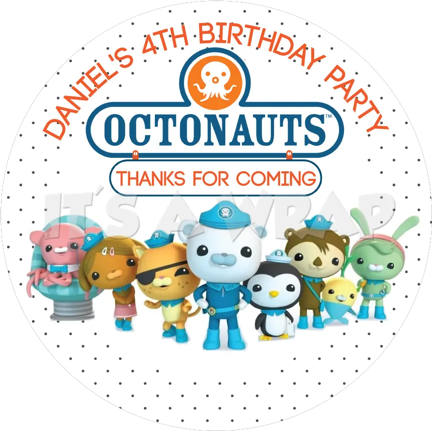 Octonauts Party Box Stickers Octonauts Sticker Png Octonauts Logo