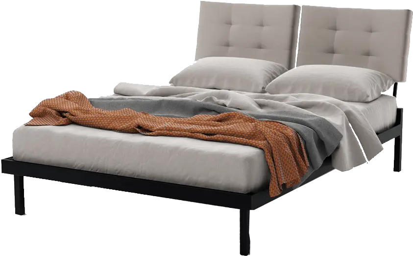 Home Wullx Amisco Delaney Platform Bed Png Bed Transparent