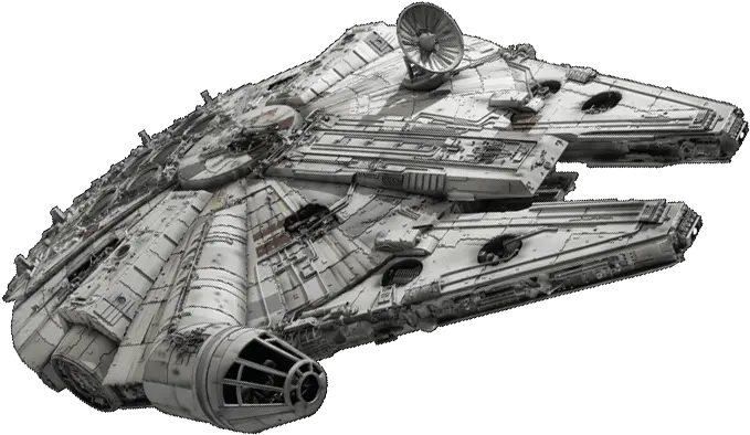 Millennium Falcon Transparent Star Wars Ships Png Falcon Transparent