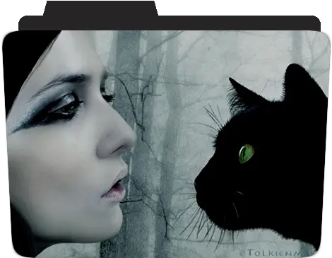 Creative Folders Black Cat Png Twitter Icon 2018
