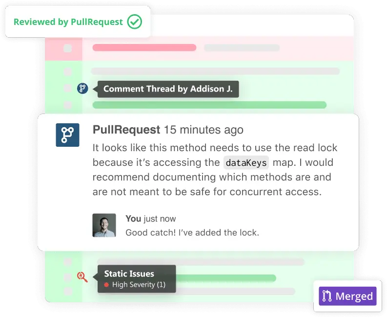 Pullrequest Code Review As A Service Technology Applications Png Review Png