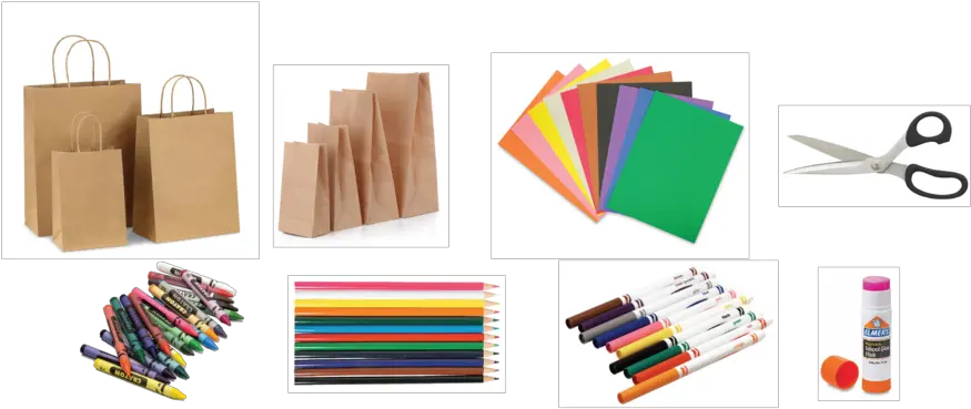 Architectural Stem Activity 2 Paper Bag Buildings U2014 Geaux Scissors Markers Crayons Paper Png Glue Png