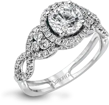 Tr160 Engagement Ring Simon G Tr160 Png Diamond Ring Png